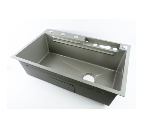 Многофункциональная кухонная мойка Fmark FSC002T, серый