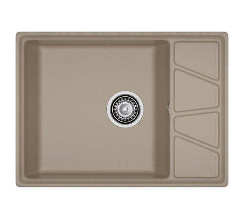 Кухонная мойка GranFest VERTEX 680L, песочный