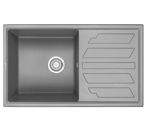 Кухонная мойка Granula 8002, АЛЮМИНИУМ