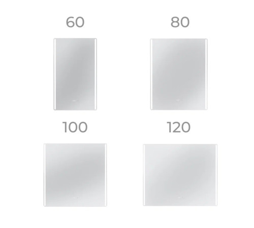Зеркало Крона Люкс 1000