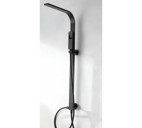 Душевой гарнитур Bravat Arc D224K-ENG, черный