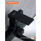 Смеситель для ванны Prohanss P60.22.06, черный