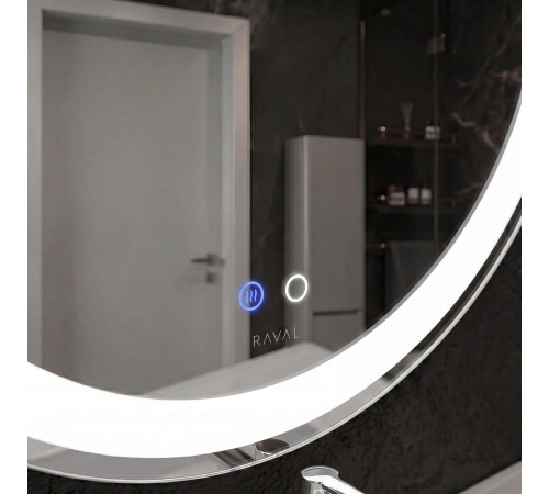 Зеркало RAVAL Фокус LED-00003246, 77 см