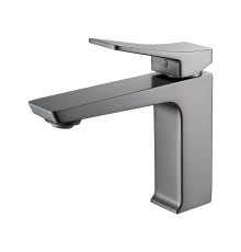 Смеситель для раковины Shevanik S4401T, оружейная сталь