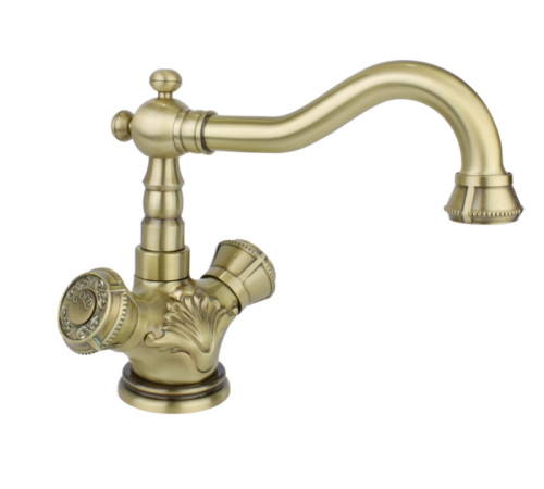Смеситель для раковины Bronze de Luxe ROYAL 10218, бронза