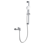 Смеситель для ванны с гарнитуром BRAVAT F6810941CP-B-SW, хром