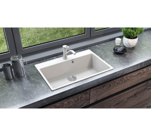 Кухонная мойка Ulgran Quartz Forte 760-01, жасмин