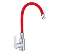 Смеситель для кухни Haiba HB70112-6, красный