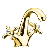 Смеситель для раковины Fiore MARGOT SKY (SWAROVSKI®) 01OO0623, золото