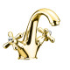 Смеситель для раковины Fiore MARGOT SKY (SWAROVSKI®) 01OO0623, золото