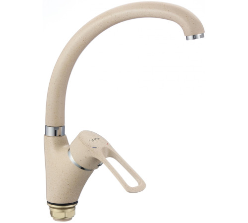 Смеситель для кухни Fmark FM4166Y, бежевый