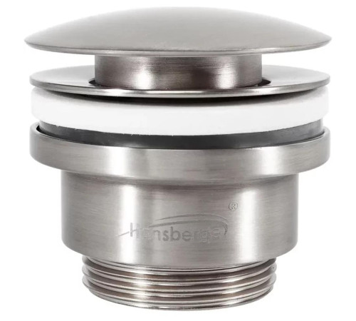 Донный клапан для раковины Hansberge H107NK, никель