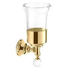 Стакан для ванной Webert Karenina KA500301010, золото