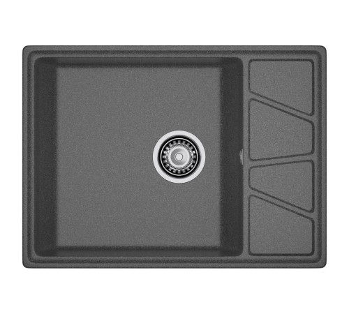 Кухонная мойка GranFest VERTEX 680L, графит