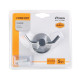 Двойной крючок для ванной FIXSEN COMFORT CHROME FX-85005A, хром