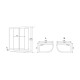 Душевая кабина Timo Standart T-1102L, 120x85x220