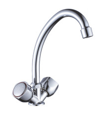 Смеситель для кухни Cron CN4009, хром