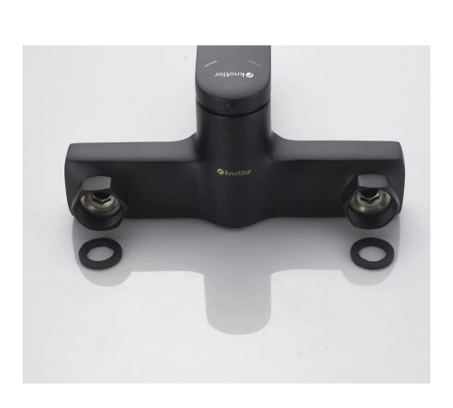 Смеситель для ванны Knotlor KN-71/BL, черный