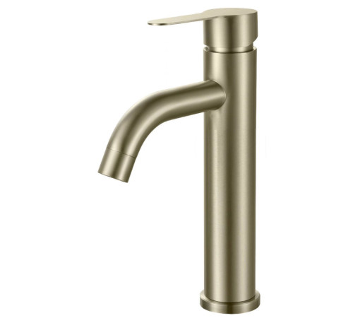 Смеситель для раковины Fmark FS8211C, матовое золото