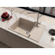 Кухонная мойка Grandex Aqua Topline 600213, бежевый