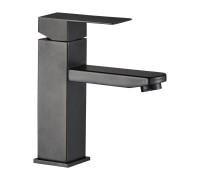 Смеситель для раковины WesnaArt KUBUS KUB13-210Black, черный