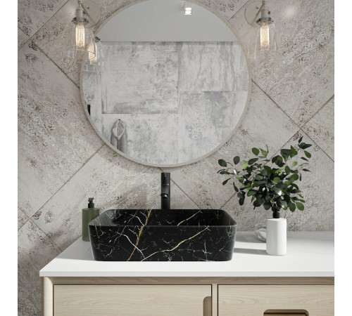 Раковина чаша Maretti UM13NS03-560MR, черный мрамор