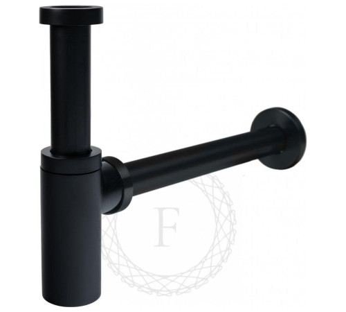 Сифон для раковины FILARETE FL70BL, черный