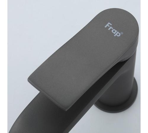 Смеситель для раковины Frap F1075-9, оружейная сталь