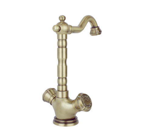 Смеситель для раковины Bronze de Luxe ROYAL 10105, бронза