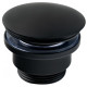 Донный клапан для раковины FILARETE FL75BL, черный