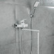 Смеситель для ванны FRUD R22153, белый