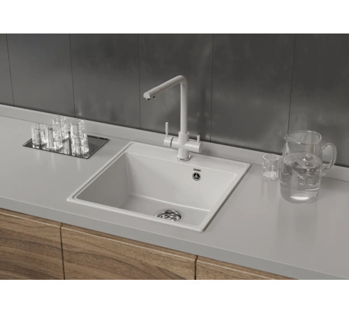 Кухонная мойка Ulgran Quartz Forte 505-01, жасмин