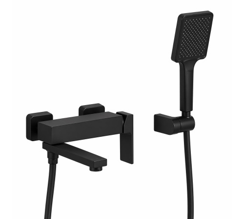 Смеситель для ванны FRAP F3291-6, черный