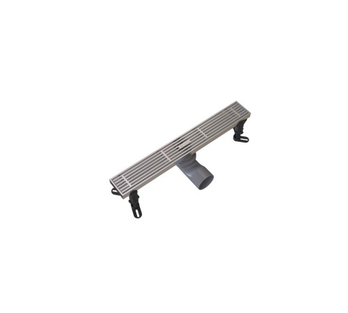 Душевой трап линейный Knotlor SDRW0400LBS, матовая сталь