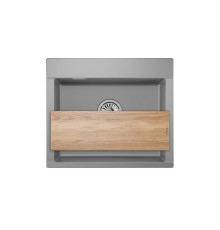 Кухонная мойка Granula 5804, АЛЮМИНИУМ