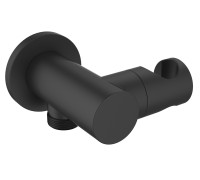 Держатель для душа с отводом, арт. SH805 BLACK/SH805B, ESKO
