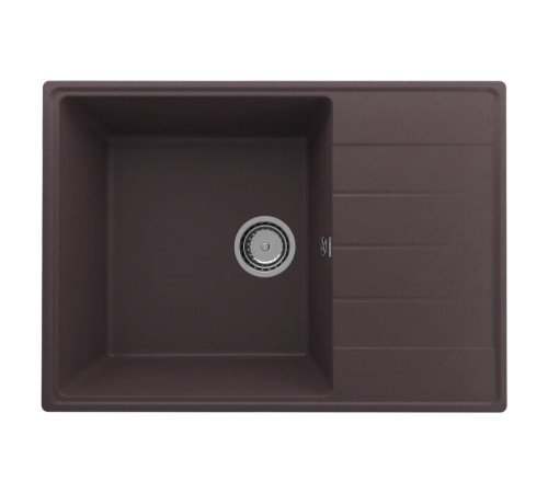 Кухонная мойка Ulgran Quartz Prima 700-06, трюфель