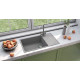 Кухонная мойка Ulgran Quartz Prima 860-05, бетон