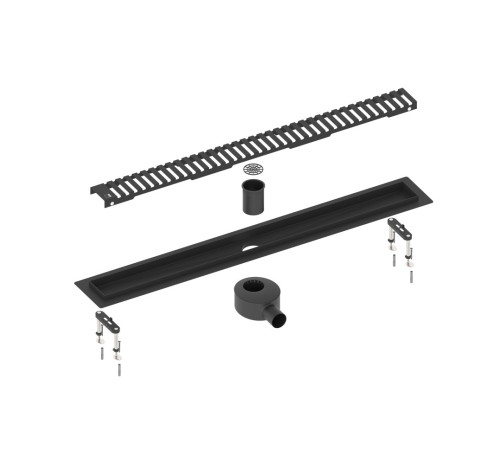 Душевой лоток TIMO Drain System DS230106/03, черный
