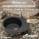Кухонная мойка Maretti Китчен MR575-BL, черный