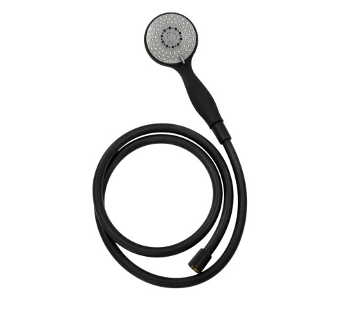 Душевая система с термостатом Webert Elio EL980507560METAL, черный
