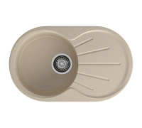 Кухонная мойка GranFest RONDO 750L, кашемир