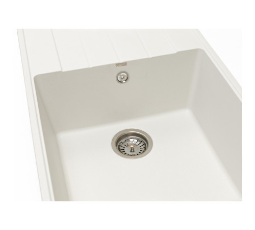 Кухонная мойка Grandex Aqua Topline 600211, белый
