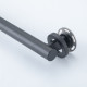 Поручень для ванной GAPPO G8106-6, черная