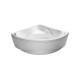 Ванна акриловая угловая Relisan MIRA Гл000000546, 140x140