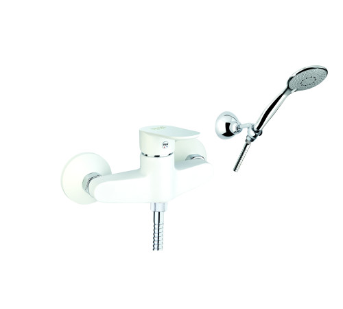 Смеситель для душа Fiore KEVON CHIC 81WX6510, хром/белый