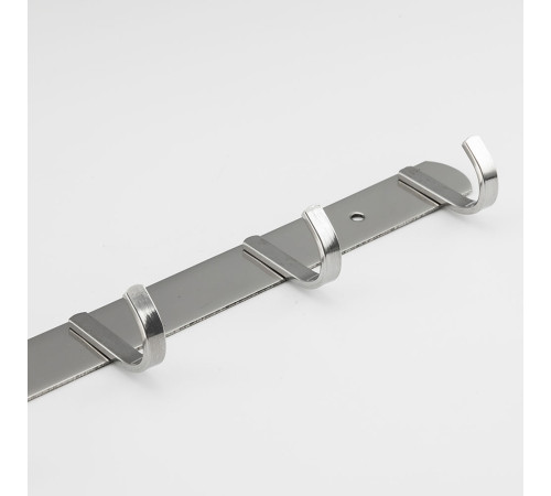 Планка с крючками FRUD R202-6, хром