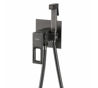 Гигиенический душ со смесителем GAPPO G7217-9, оружейная сталь