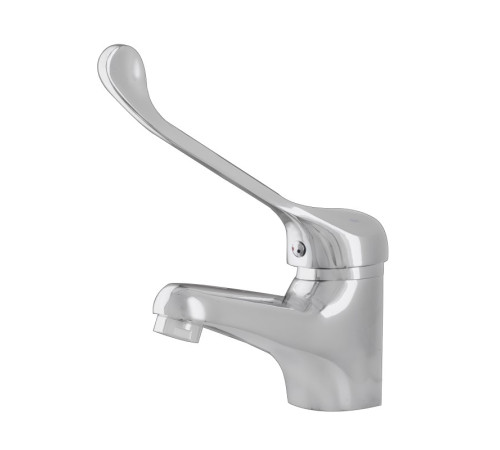 Смеситель с хирургической ручкой Сантаком stOMEGA 1079, хром