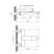 Смеситель для ванны Maretti Ритта RI22RF505, хром